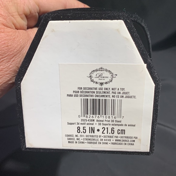 Set/5 Black Velvet Jewelry Display Stands - Picture 7 of 17